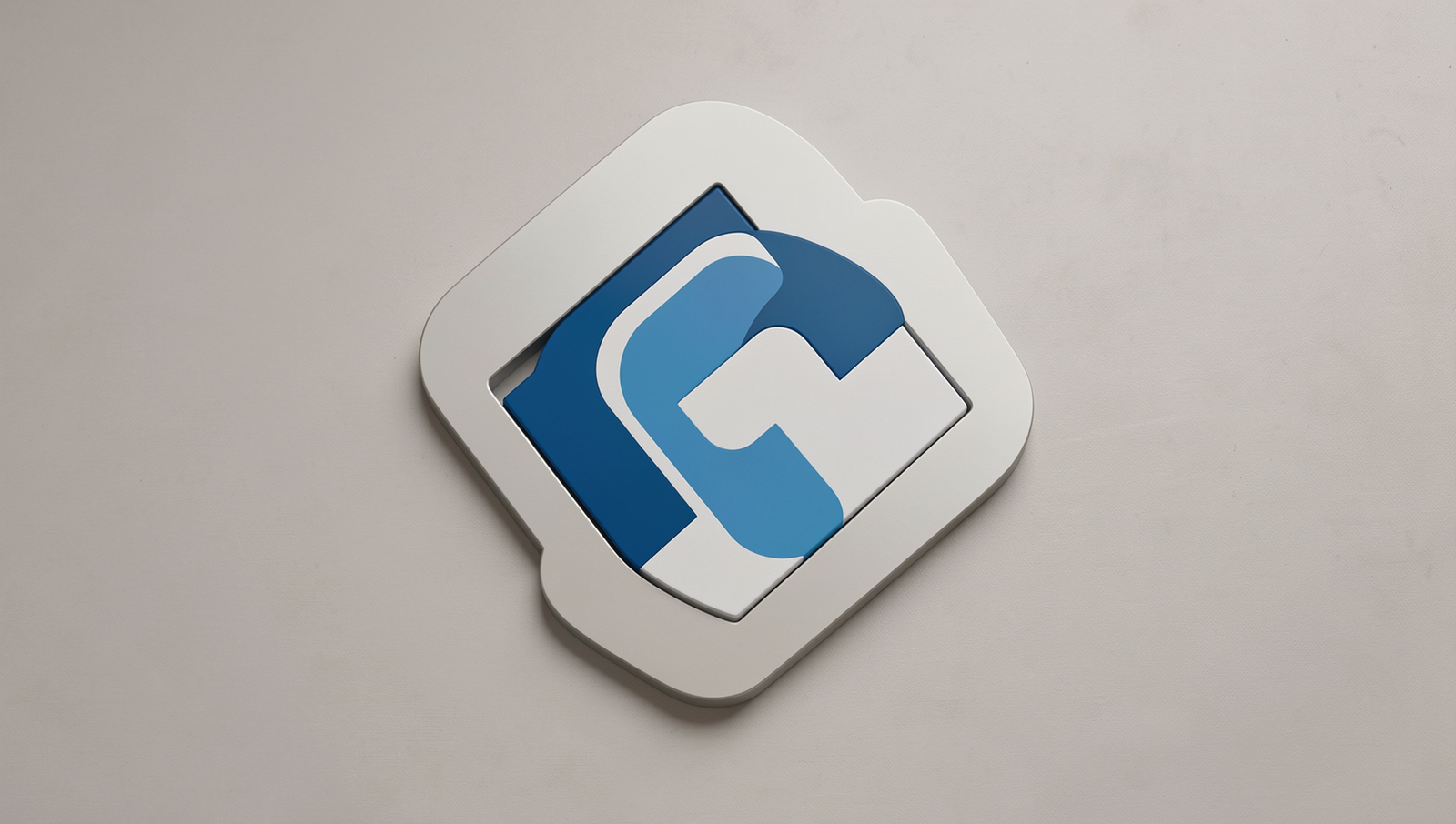 Photorealistic representation of Kotlin logo and features in natural lighting.